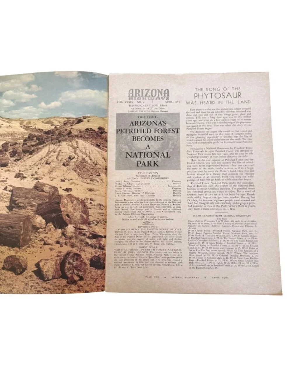 Arizona Highways Magazines April 1963 February 1972 VTG Photography Travel SW
